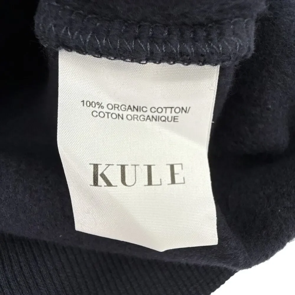 KULE The Oversized Love Sweatshirt in Navy S - Picture 4 of 9